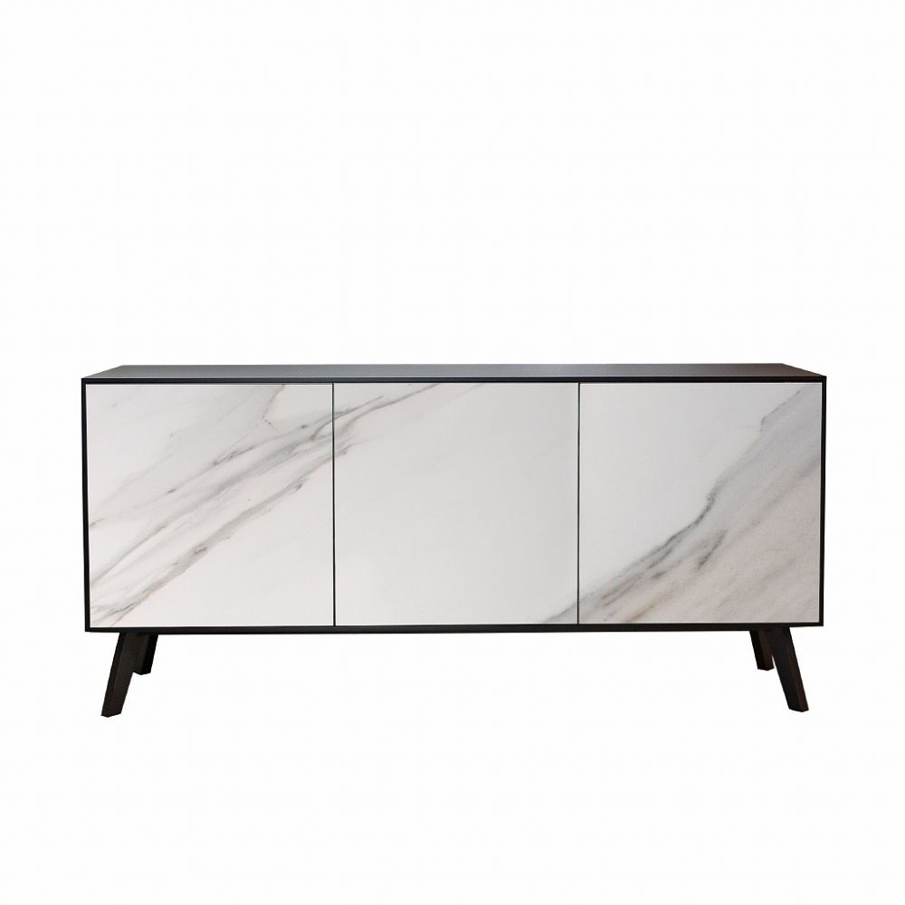 GERONA BUFFET CABINET GERONA BUFFET CABINET CALACATTA ORO GLOSS CERAMICS FRONT