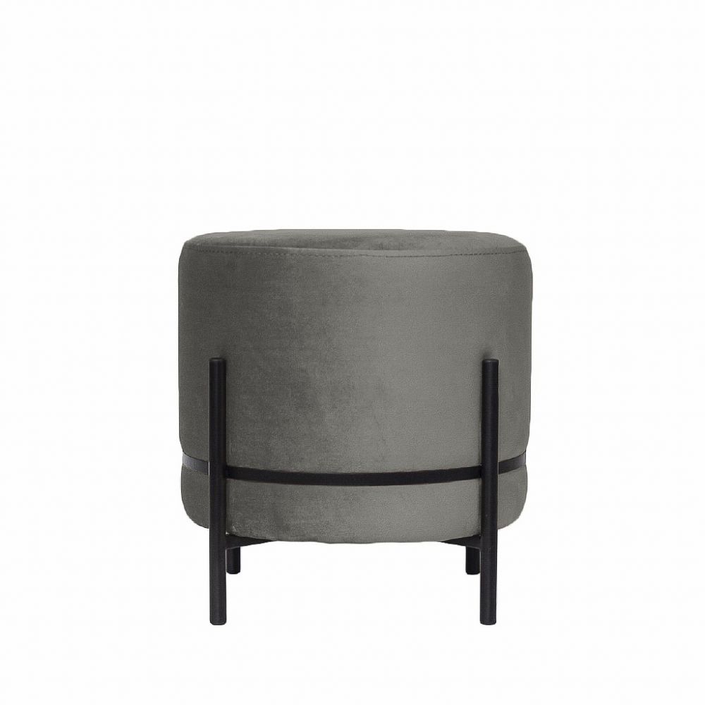 BABA STOOL ON STAND WITH VELVET FABRIC S